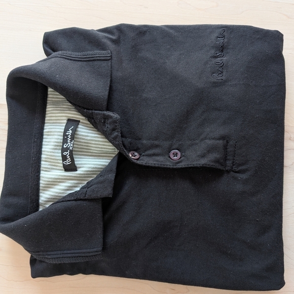 Paul Smith Black Polo Shirt for Men - Picture 11 of 11